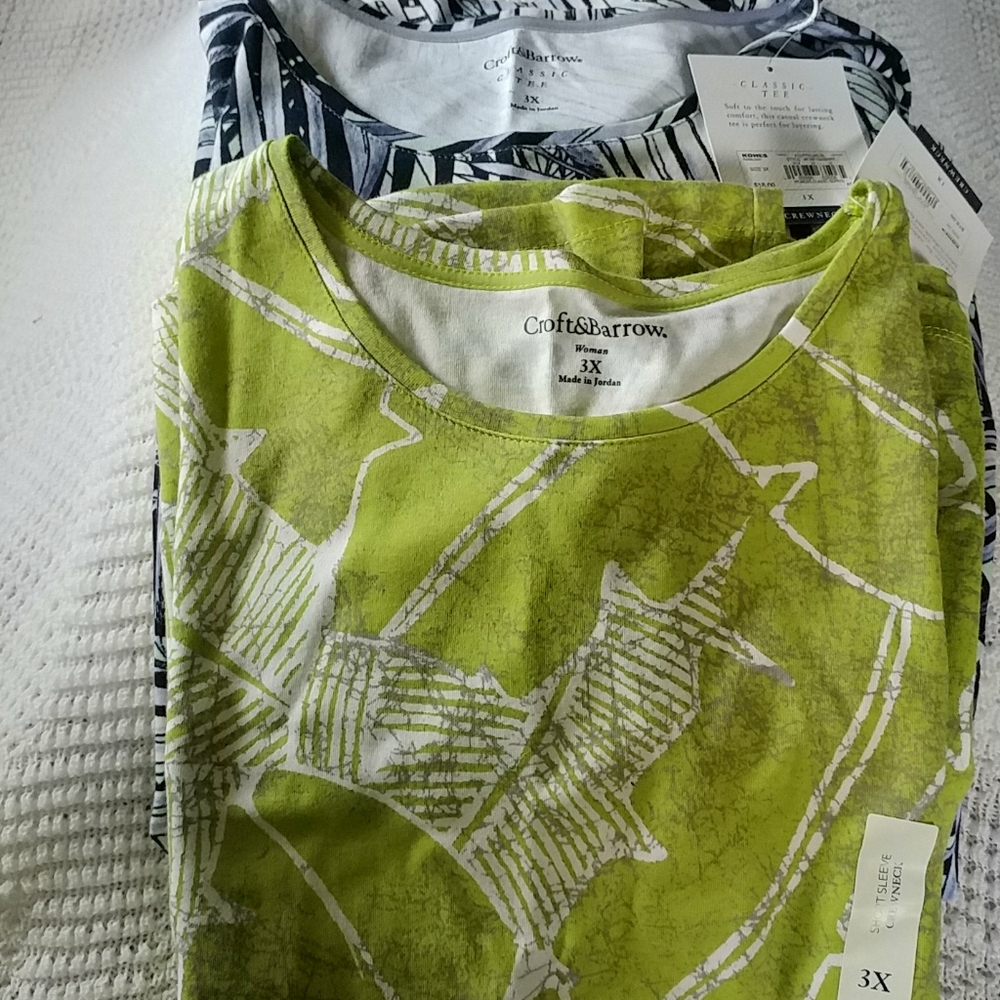 Croft & Barrow Plus Size Tops 🆕